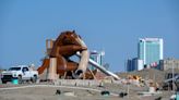 What a bear. Centerpiece takes shape in play garden of new park on Detroit riverfront