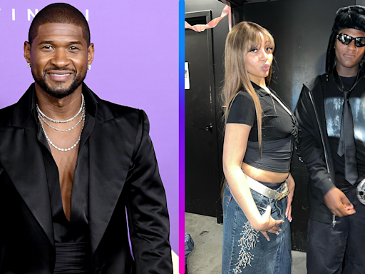 Usher's Son Stole His Phone to Link Up With PinkPantheress -- Read His Messages