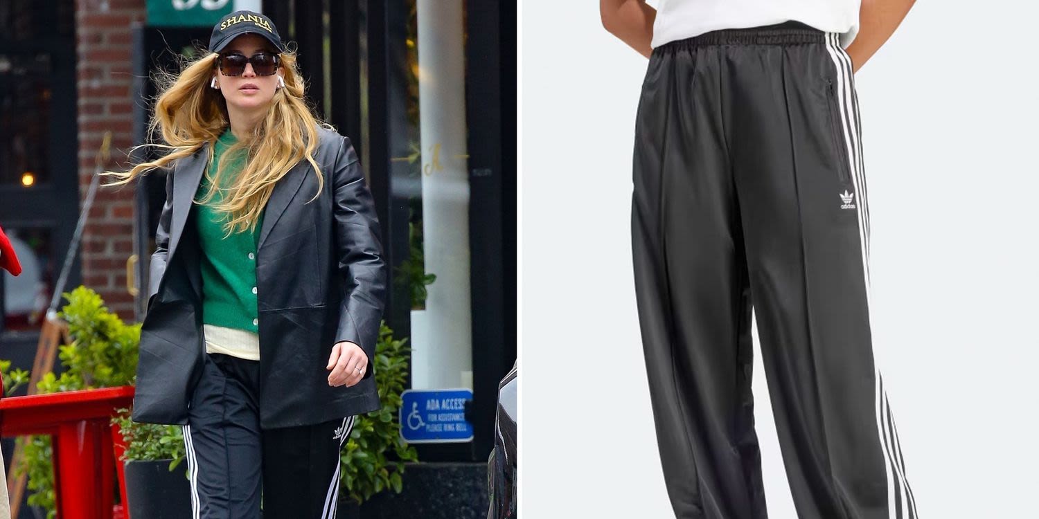 Jennifer Lawrence's Breezy Pants and Comfy Sneakers Are a Lesson in Easy Spring Dressing