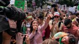 ‘Hey Alito F**k You’: Protesters Fume Outside Supreme Court After Roe v. Wade Gutted