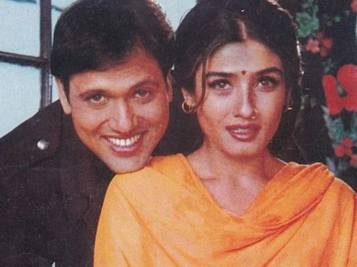 When Raveena Tandon revealed about her ‘friendly rivalry’ with Govinda | - Times of India