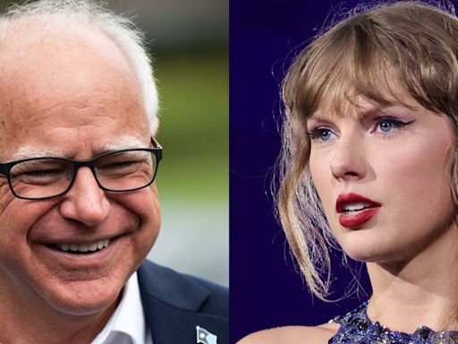 Taylor Swift fans are celebrating Kamala Harris' running mate, Tim Walz, as a certified 'Swiftie VP'