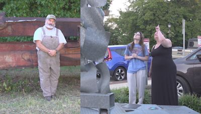 Greensboro sculptor uses steel beams from the Twin Towers to keep history alive