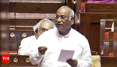 'BJP-RSS conspiring to hide numbers so that ... ': Mallikarjun Kharge attacks PM Modi over caste census | India News - Times of India