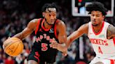 Immanuel Quickley scores 25 as Raptors beat Rockets 107-104 for 2nd straight victory