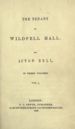 The Tenant of Wildfell Hall