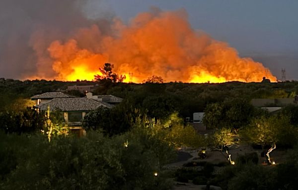 Boulder View fire grows to 2,500+ acres; evacuations in place near north Scottsdale
