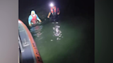 VIDEO: 2 men rescued by Coast Guard after watercraft ‘ran aground’ near City Island