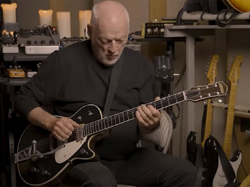 David Gilmour couldn’t bear to sell this guitar at auction – now it’s all over his new solo album