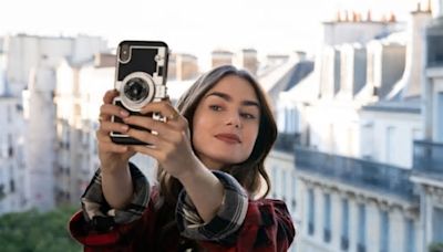 Lily Collins a Roma per le riprese di “Emily in Paris 4”