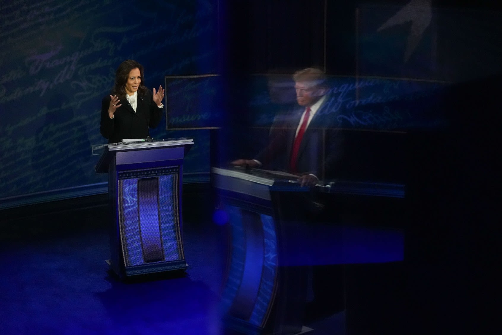 "She whupped him": Kamala Harris won the debate by turning a potential disaster into a laugh-in