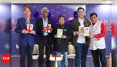 Ashok Amritraj launches Dr. Mukesh Batra’s 10th book ‘Feel Good, Heal Good’ at Cannes Film Festival 2024 - Times of India