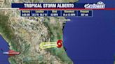 Tracking the Tropics: Tropical Storm Alberto makes landfall in Mexico, NHC tracks 2 other storms