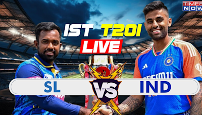 India vs Sri Lanka Live Score: IND Move Close To Win In First T20I
