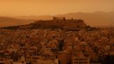 VIDEO: Atenas se tiñe de naranja por arena y polvo del Sáhara