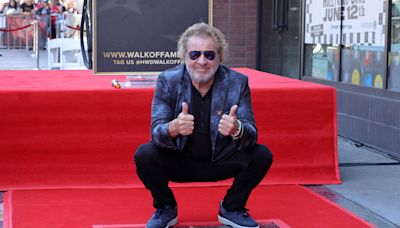 WATCH: Sammy Hagar's Hollywood Walk of Fame Ceremony | 99.7 The Fox | Chad Tyson