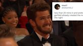 Andrew Garfield Gave Us Yet Another Oscars Meme Minutes Into The Ceremony