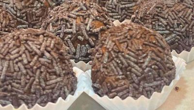 Brigadeiro fit de aveia: 50% menos calorias, sem leite condensado