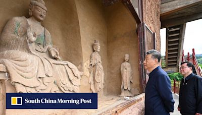 China’s Xi puts culture and ecology front and centre on Gansu inspection trip