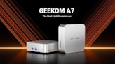 Save big on the GEEKOM A7 Mini PC with a powerful AMD Ryzen 7000 series processor!