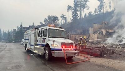 Buildings in Jasper in ashes after 'monster' wildfire rips through mountain community | CBC News