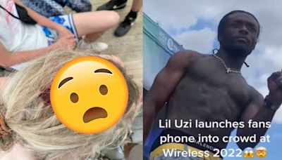 Well That’s A Lawsuit: Chick Gets Severely Injured After Lil Uzi Launches A Fan’s Phone Into The Crowd During A...
