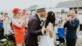 'It's us': Louisville couple ties the knot at Churchill Downs during Kentucky Derby 150