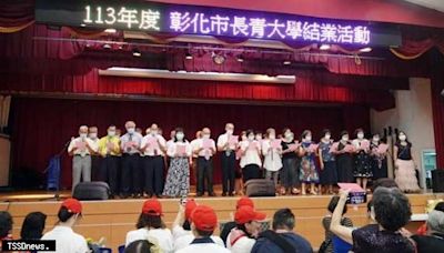 彰市長青大學結業成果展 林世賢促研議增開AI課程