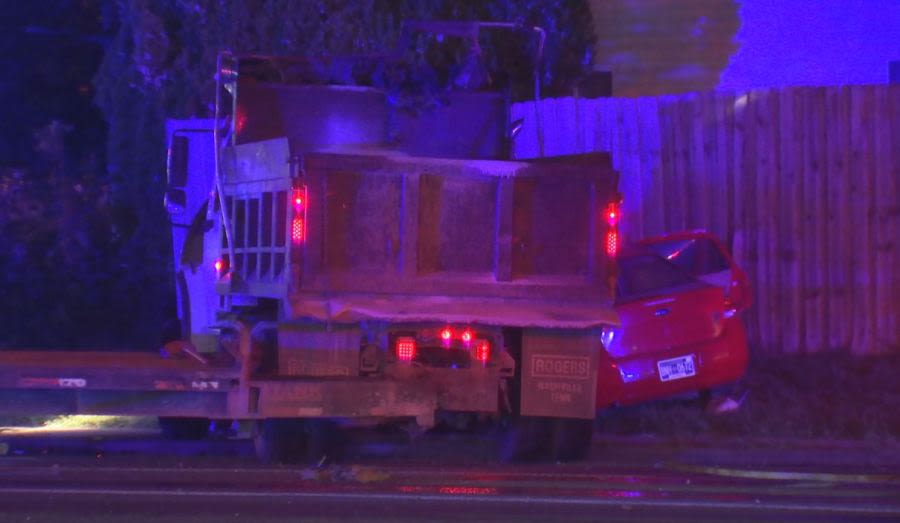 2 killed in Bellevue crash involving dump truck