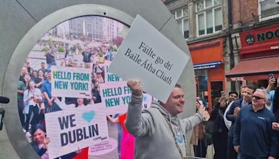 Dublin-New York portal temporarily closed following ‘inappropriate behaviour’ on Irish side