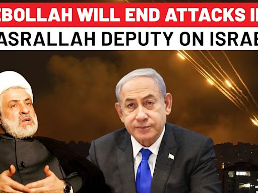 Nasrallah’s Deputy Sets Condition For Ending Hezbollah Attacks; Says If Israel Wages War… | Watch