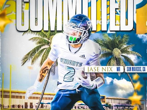 Jase Nix, 3-star San Marcos wide receiver, commits to San Jose State