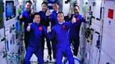 Chinese spaceship with 3 aboard docks with space station