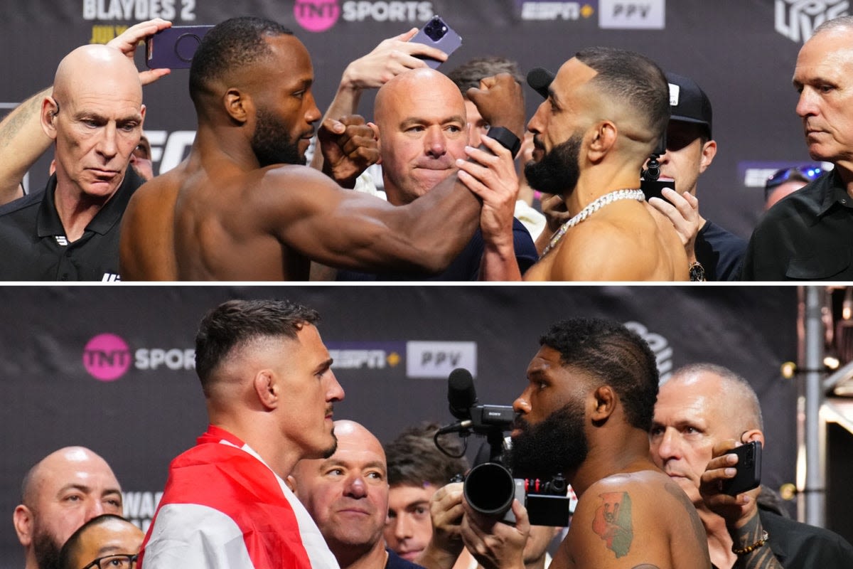 UFC 304 LIVE: Tom Aspinall and Leon Edwards fight updates and results tonight