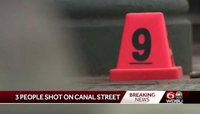 One of three victims shot on Canal Street returns to the scene, speaks exclusively to WDSU