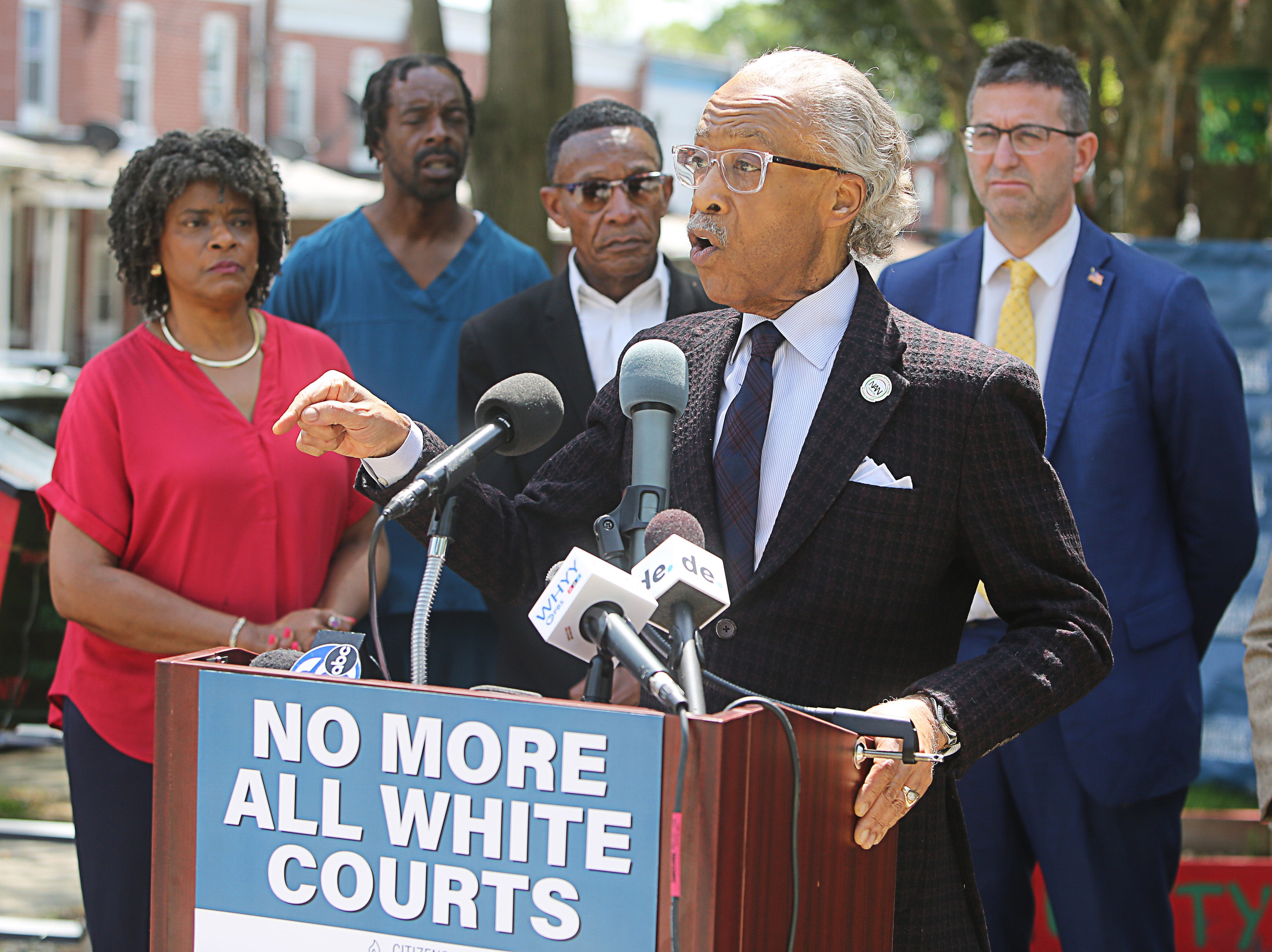 Rev. Al Sharpton returns to Delaware to rally voters, demand a more diverse court system
