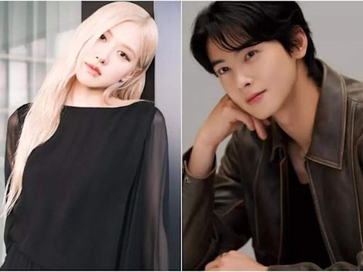 BLACKPINK’s Rosé and Cha Eun Woo face mixed reactions over recent dating rumors - Times of India