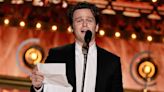 Jonathan Groff Calls 'Merrily' Costars His 'Soulmates' as He Tearfully Accepts His First Tony Award