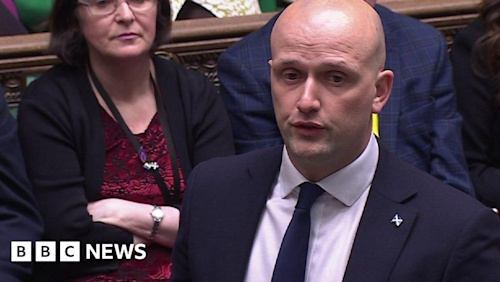 SNP Westminster leader asks PM about Brown's Scotland claims