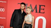 Patrick Mahomes’ Wife Brittany Sparkles in Statement Crystal Top and Voluminous Maxi Skirt by Sau Lee at Time 100 Gala 2024