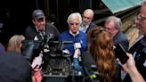 Bob Baffert is again the center of attention at the Preakness, even without the Derby winner