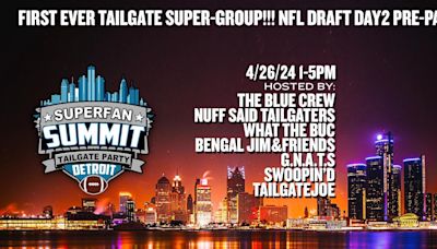 7 of NFL's biggest tailgate groups to host party at draft in Detroit