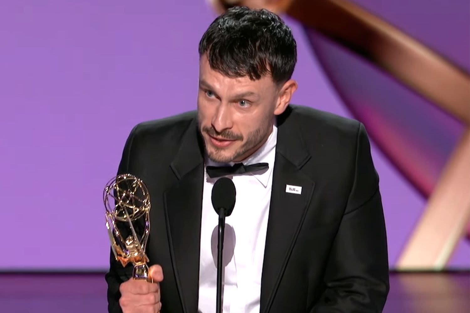 Baby Reindeer's Richard Gadd Thanks His Parents — and Fans Out Over Jon Hamm — at Emmys 2024