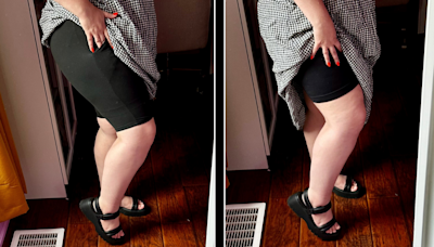 I wear a size 16 to 18 and these are the best anti-chafing shorts for chub rub — they're under $35