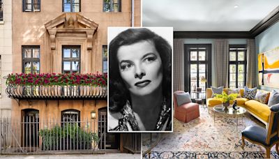 Katharine Hepburn's former New York City townhouse hits the market for $7.2M