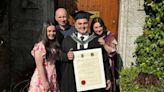 All smiles as Drumkeen man graduates as dentist - Donegal Daily