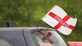 England fans warned they could face £2,500 fine for attaching flag to their car