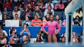 Simone Biles shines in return while Gabby Douglas scratches after a shaky start at the U.S. Classic - The Morning Sun