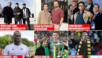 How Boyzlife are the latest famous faces to take over British football