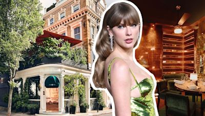 Taylor Swift visits Casa Cruz, the celebrity flytrap in Notting Hill